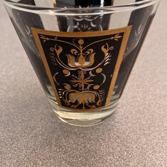 Vintage mcm low ball whiskey glass. O/S - Picture 3 of 7